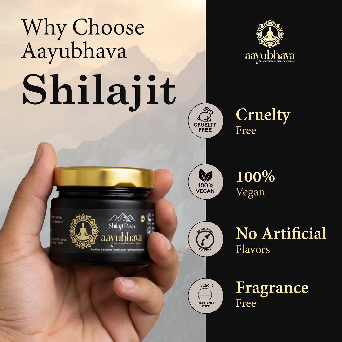 Himalyan Shilajit Resin (Hand-Processed for Maximum Potency)