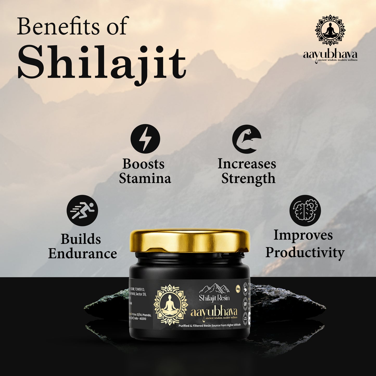 Himalyan Shilajit Resin (Hand-Processed for Maximum Potency)