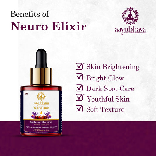 Saffron Elixir Kumkumadi Serum - "Timeless Glow"
