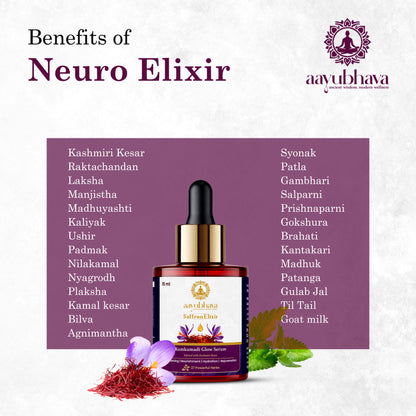 Saffron Elixir Kumkumadi Serum - "Timeless Glow"