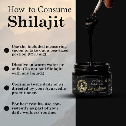 Himalyan Shilajit Resin (Hand-Processed for Maximum Potency)